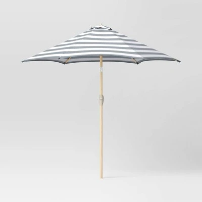 9'x9' Market Patio Umbrella - Light Wood Pole - Threshold™ 9'x9' Market Patio Umbrella - Light Wood Pole - Threshold™ -Threshold shop GUEST da31e0c0 cdfb 4a53 a8ed 9ddb444baf7b