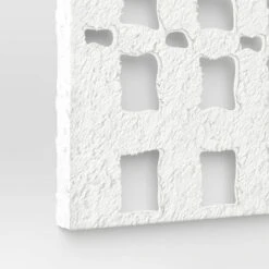 30" X 22" Metal And Paper Pulp Geometric Wall Sculpture Off-White - Threshold™ 2 30" X 22" Metal And Paper Pulp Geometric Wall Sculpture Off-White - Threshold™ -Threshold shop GUEST de5322d5 ec4b 4477 b177 3ceadc0d97b7