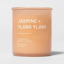 Glass Jar Jasmine And Ylang Candle Orange - Threshold™ 3 Glass Jar Jasmine And Ylang Candle Orange - Threshold™ -Threshold shop GUEST e0062fa1 a715 4c57 8af9 3bb2b339e1cb