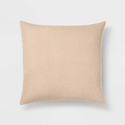 Matelassé Medallion Coverlet Sham Beige - Threshold™ Matelassé Medallion Coverlet Sham Beige - Threshold™ -Threshold shop GUEST e19c5254 4af4 4574 97e3 26ac748d04f7