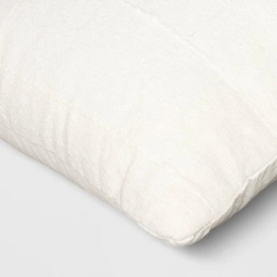Oversized Woven Cotton Slubby Striped Throw Pillow Ivory - Threshold™ Oversized Woven Cotton Slubby Striped Throw Pillow Ivory - Threshold™ -Threshold shop GUEST e442b9a9 f769 428d a6c6 101042080e10
