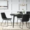 Bowden Faux Leather Dining Chairs - Threshold™ 4 Bowden Faux Leather Dining Chairs - Threshold™ -Threshold shop GUEST e8cbe315 b8b2 4e1f 9c9a 3b3b2c9e3270
