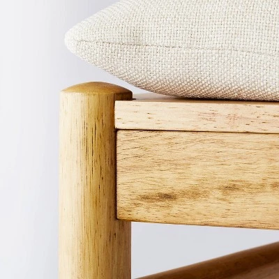 Emery Wood Counter Height Barstool with Upholstered Seat and Sling Back Natural - Threshold™ designed with Studio McGee Emery Wood Counter Height Barstool With Upholstered Seat And Sling Back Natural - Threshold™ Designed With Studio McGee -Threshold shop GUEST e8ec7e51 c160 4262 8af2 ab79b157278d