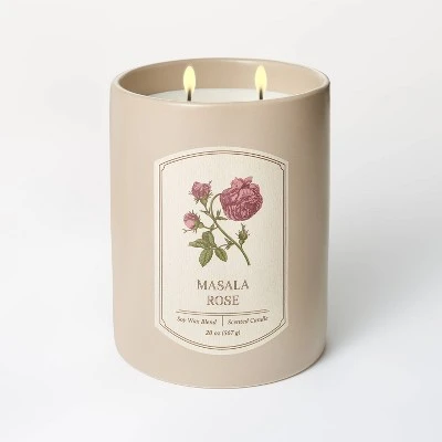 20oz Ceramic Masala Rose Candle Pink - Threshold™ designed with Studio McGee 20oz Ceramic Masala Rose Candle Pink - Threshold™ Designed With Studio McGee -Threshold shop GUEST e9b9125b 6a72 4343 997c e4bb9ca66640