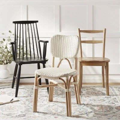 Canton Rattan and Woven Dining Chair White - Threshold™ Canton Rattan And Woven Dining Chair White - Threshold™ -Threshold shop GUEST ede753e1 6667 4c1f abc9 2409d3e550ad