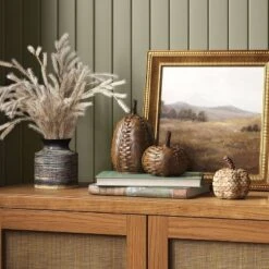 Herringbone Woven Pumpkin - Threshold™