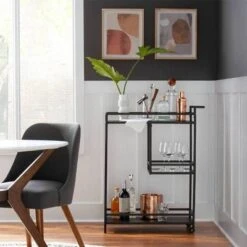 42" Emmond Mid-Century Modern Round Dining Table Natural/White - Threshold™ -Threshold shop GUEST f66c8685 92f0 4435 9e3f 60448db518a9