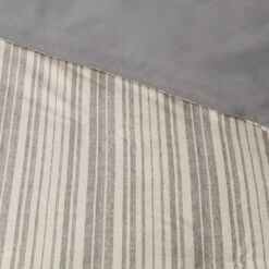 7pc Reversible Printed Stripe Comforter Bedding Set With Sheets Gray - Threshold™ 2 7pc Reversible Printed Stripe Comforter Bedding Set With Sheets Gray - Threshold™ -Threshold shop GUEST f67d1c41 4b6c 44ab 93f1 570070726207