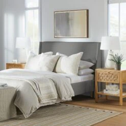 Encino Fully Upholstered Platform Bed - Threshold™ Designed With Studio McGee